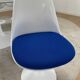 Oval Knoll Saarinen table in Carrara marble + 8 original Tulip chairs