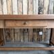 Vintage oak farmhouse table (renovated)