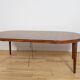 Mid-Century Round Rosewood Extending Dining Table by Severin Hansen for Haslev Møbelsnedkeri, Denmark, 1960s
