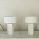 Paire de lampes en céramique 1980s