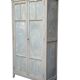 Armoire parisienne ancienne Luterma patine grise bleutée
