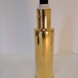 Scandinavian lamp Luxus in gilded glass 1970