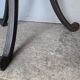Napoleon III wooden and marble column saddles xiXem