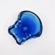 Vide-Poche Murano Sommerso Dégradé Bleu Polylobé 12cm 512g Design
