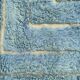 Berber Moroccan Mrirt blue wool rug