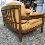 Scandinavian leather lounge