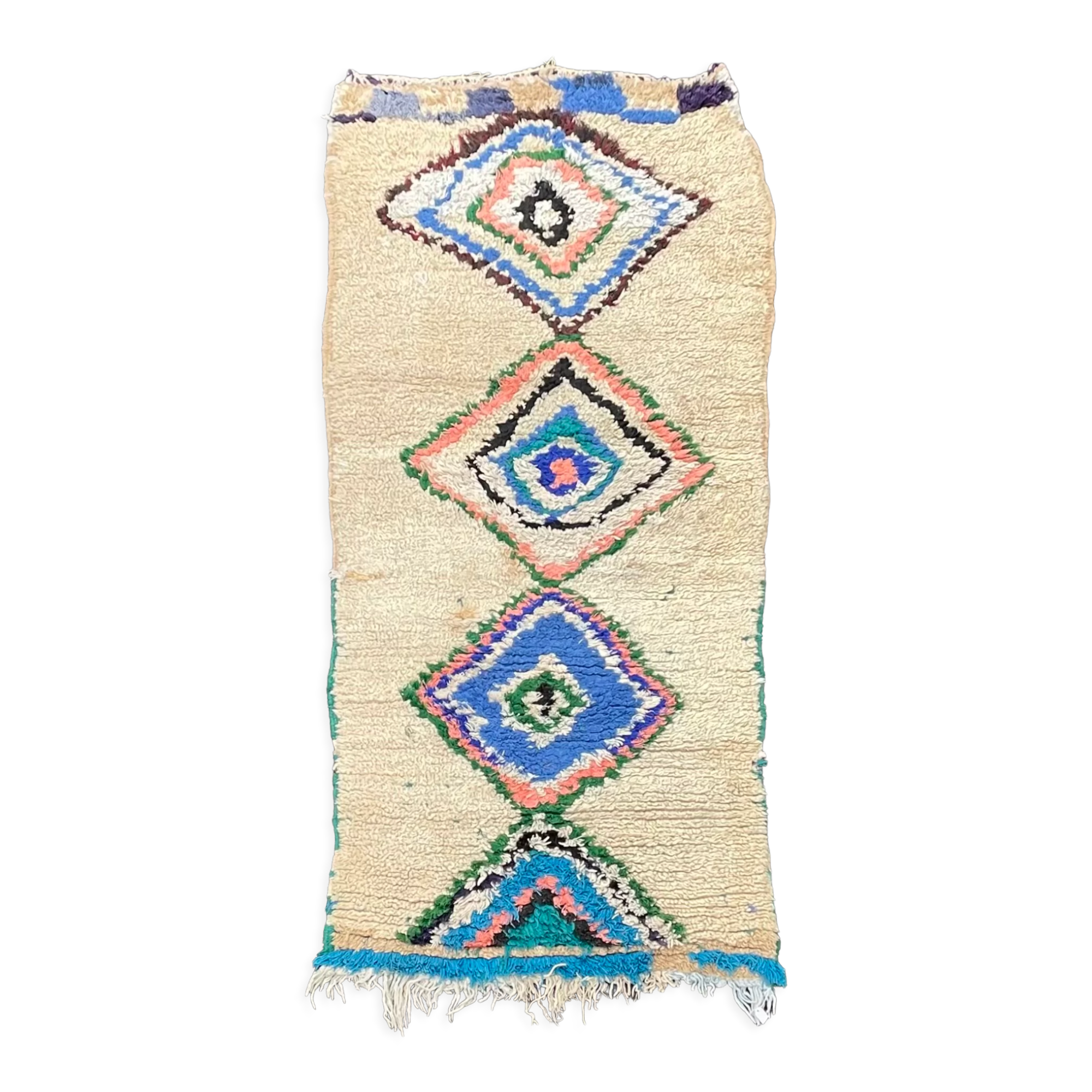 Berber carpet Azilal 85x175 cm