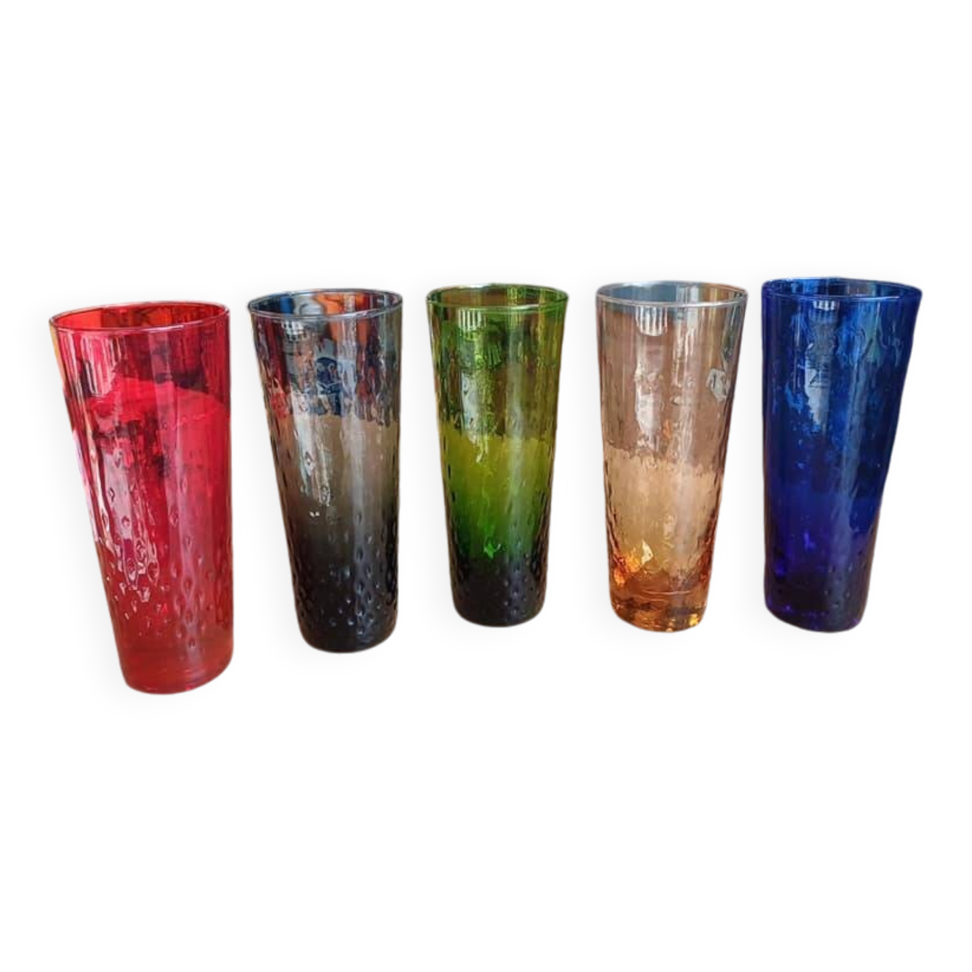 Vintage 5 glasses circa 1950