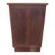 Bar furniture year 1940 inside veneered in light wood with linen canvas