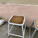 Vintage industrial stool