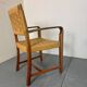 High quality Scandinavian Style Wood and Rope Armchair, 1970s