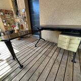 Desk by BBPR for Olivetti Synthesis Arco series with its extension