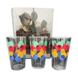 3 Verres vintage