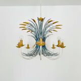 Grand lustre italien Hollywood Regency par Hans Kögl