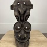 Pair of Asian theater masks