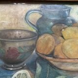 Still Life Painting with Lemons