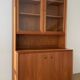 Meuble vitrine scandinave années 60 en teck par Erik Brouer