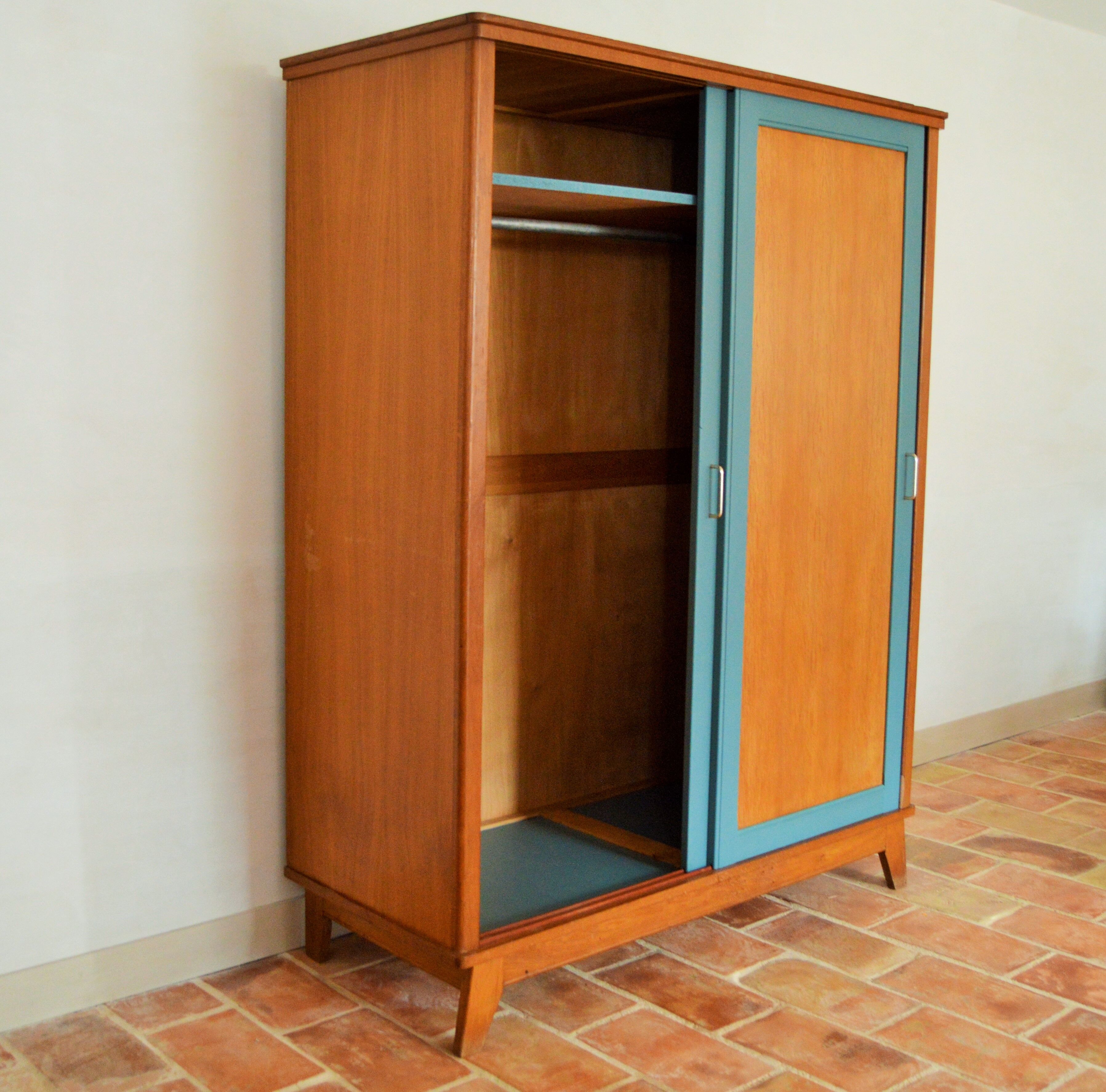 Vintage Scandinavian style wardrobe