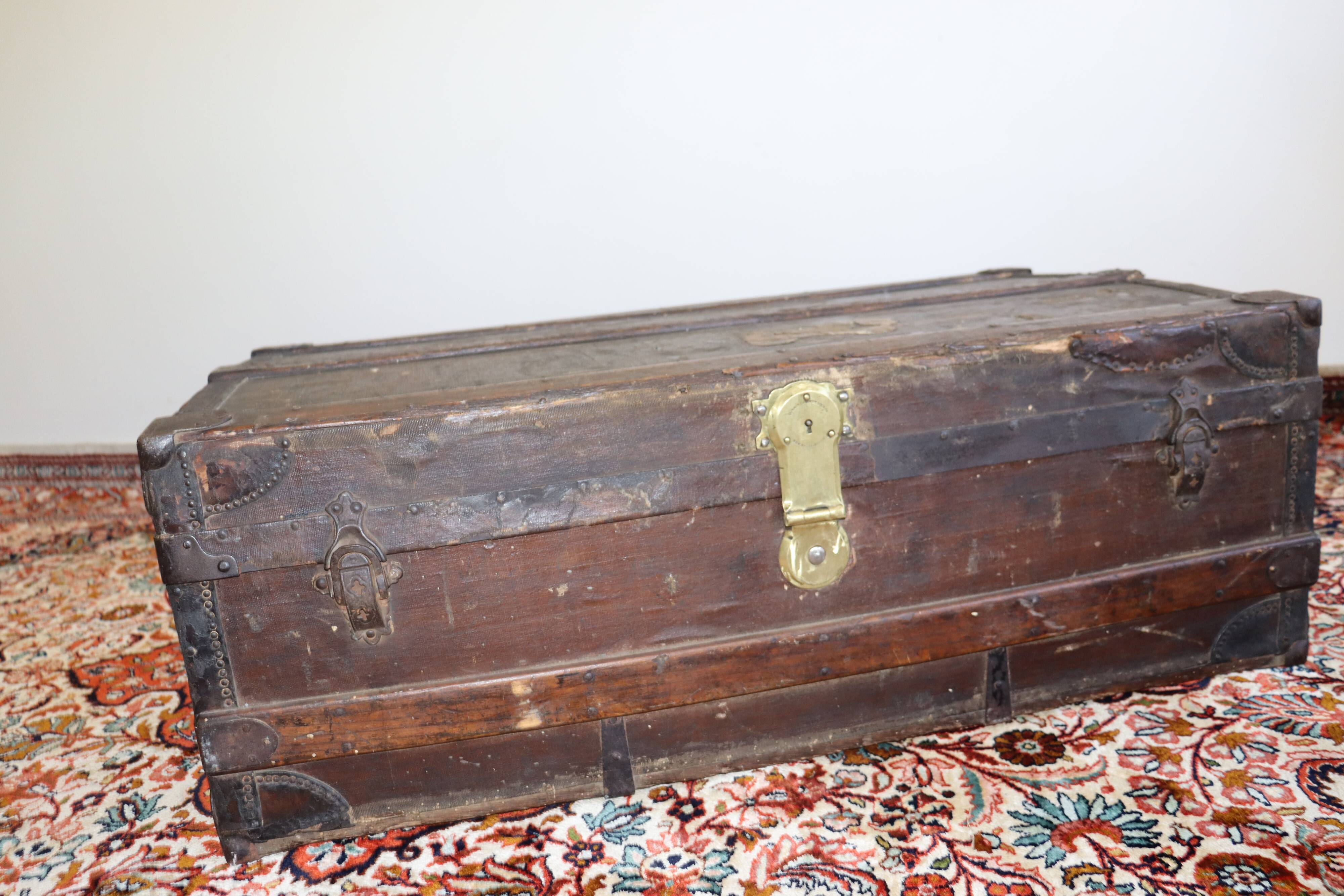 Jacob J. Schuff's Travel Trunk