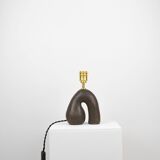 'Opposite' Table Lamp - Satin Brown