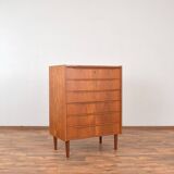 Mid-Century Danish Teak Chest of Drawers, 1960s