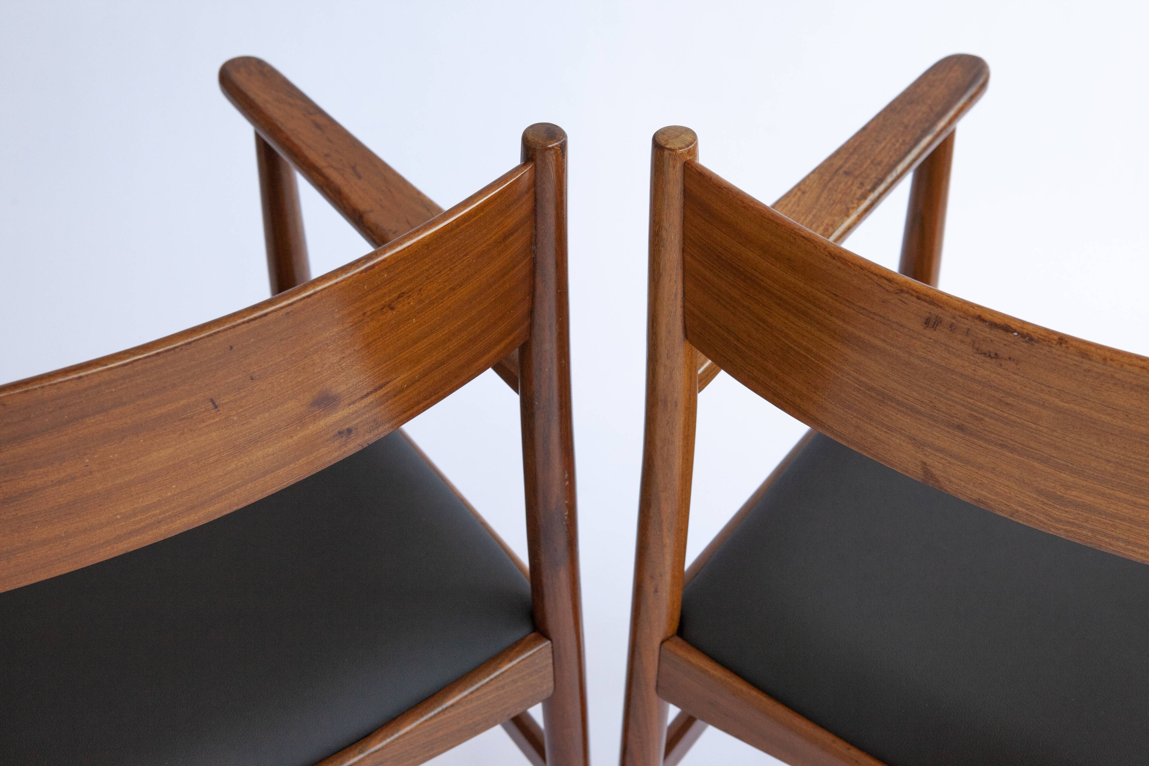 2 armchairs danish 60/70s