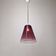 Italian Elegance – Leucos Pendant Light with Transparent Purple Murano Glas