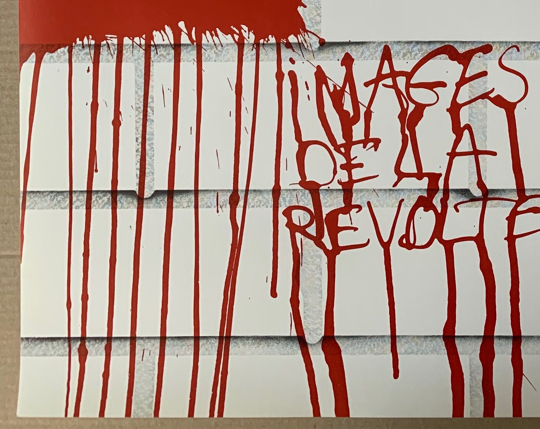 Vidal's poster published in lithograph in 1982 for the Musée de l'affiche et de la publicité