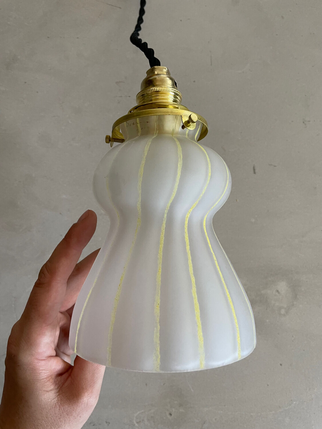 Small 50s pendant light