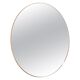 Miroir rond artisanal en laiton