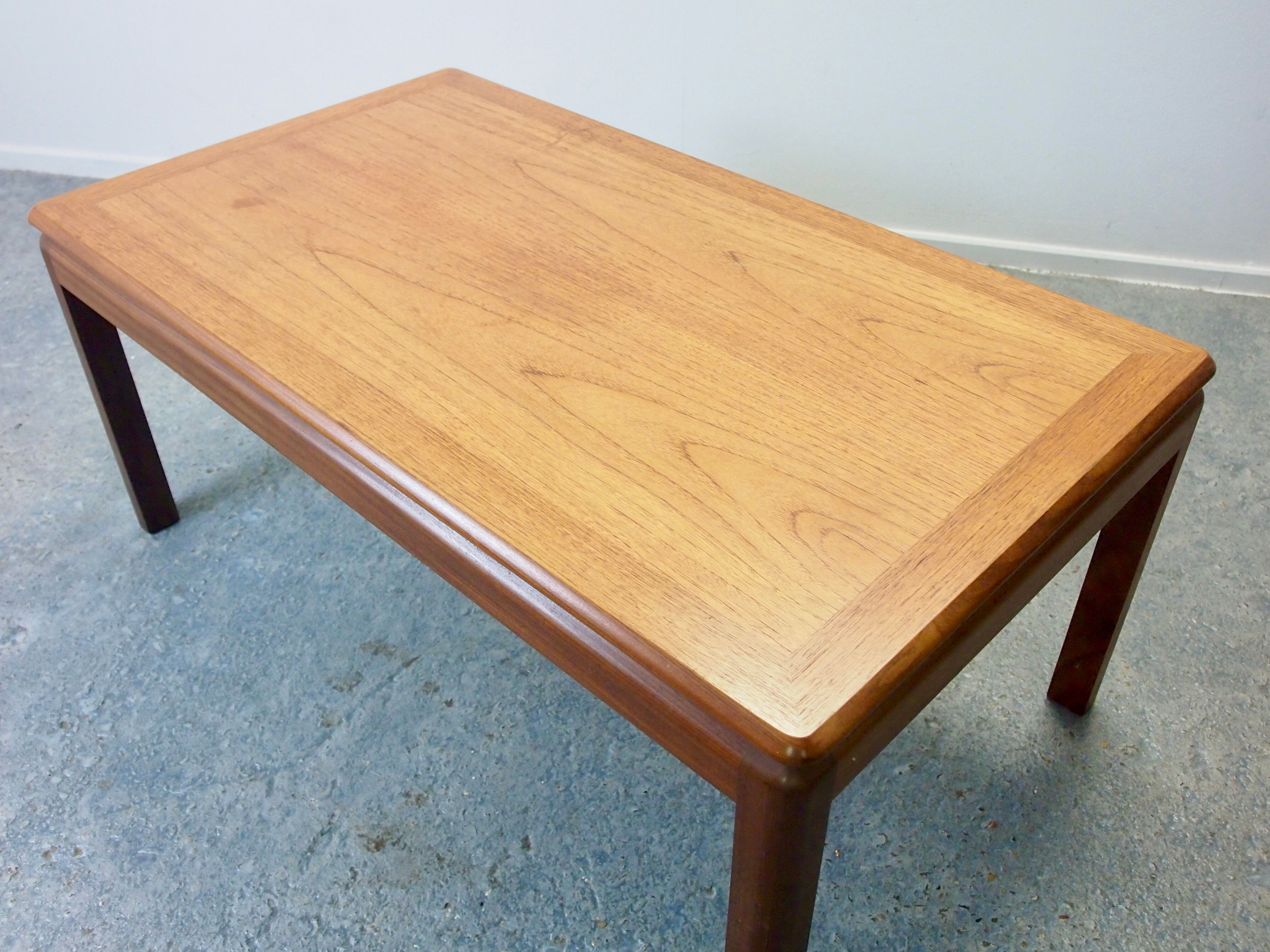 Mid century teak wooden coffee table by G-Plan