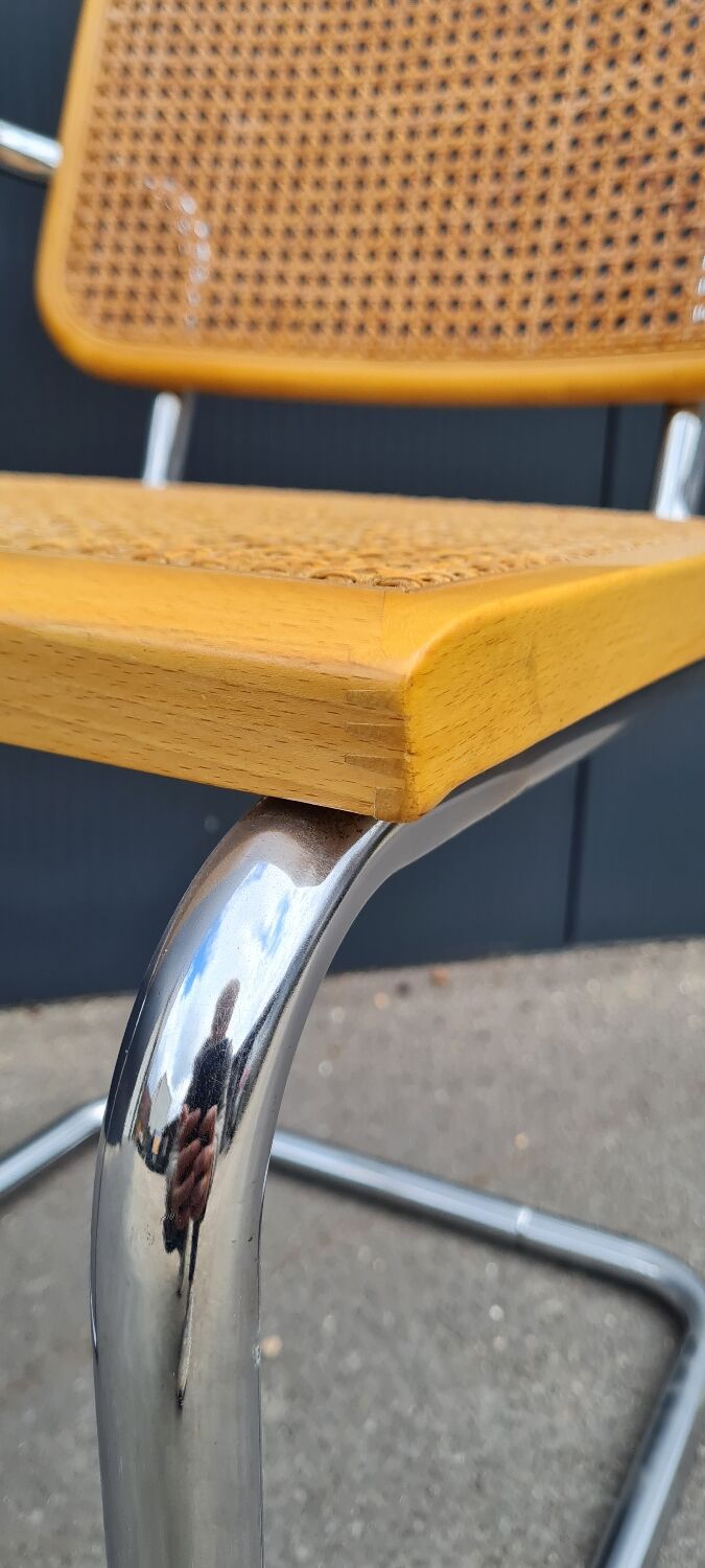 Armchair B64 cesca by marcel Breuer