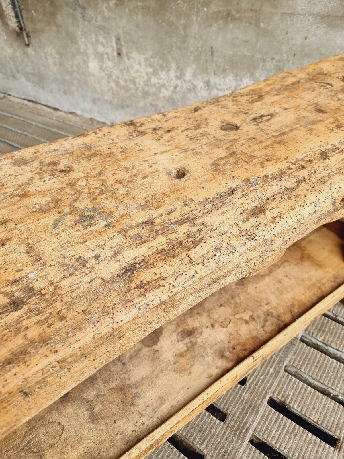 Antique workbench