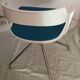 Fauteuil pivotant Kicca par Kastel design