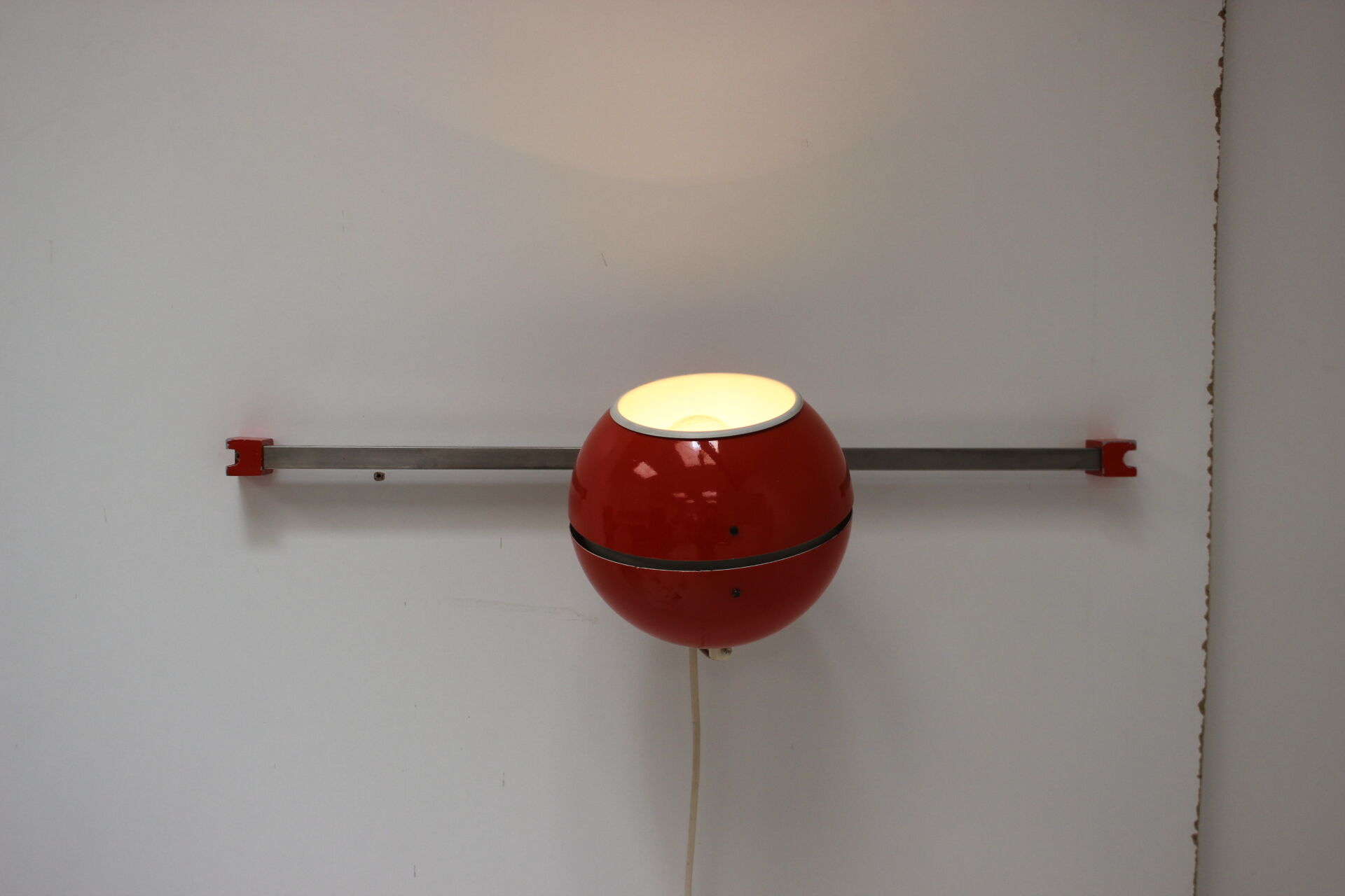 1970s  space age wall lamp
