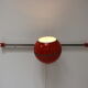 1970s  space age wall lamp