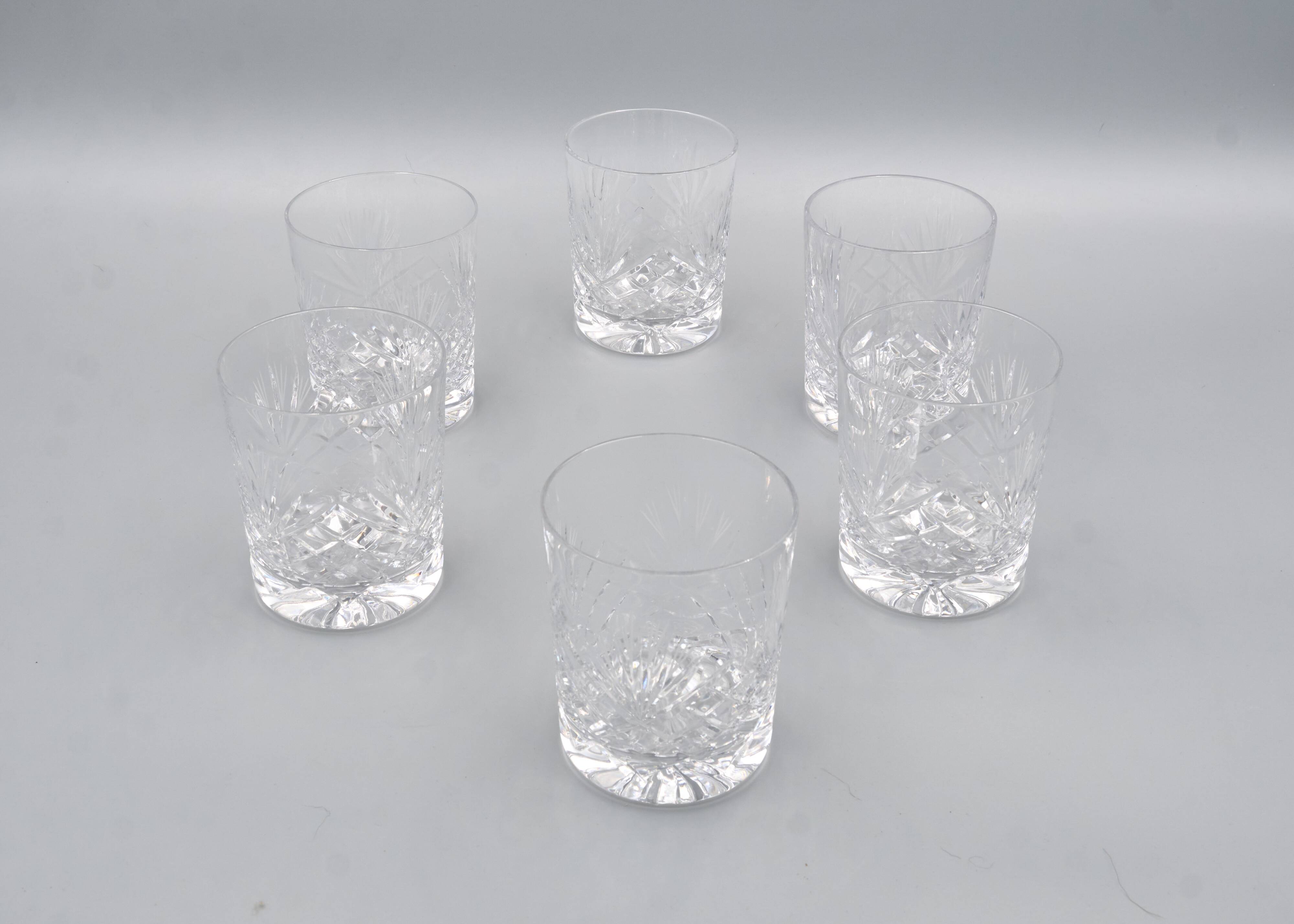 6 Vintage-Style Glasses, 1960s Style