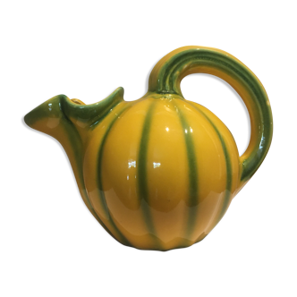 Vintage pumpkin pitcher 70