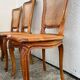 Set of 6 Cane Chairs in Louis XV style