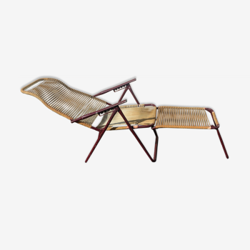 Chaise longue scoubidou