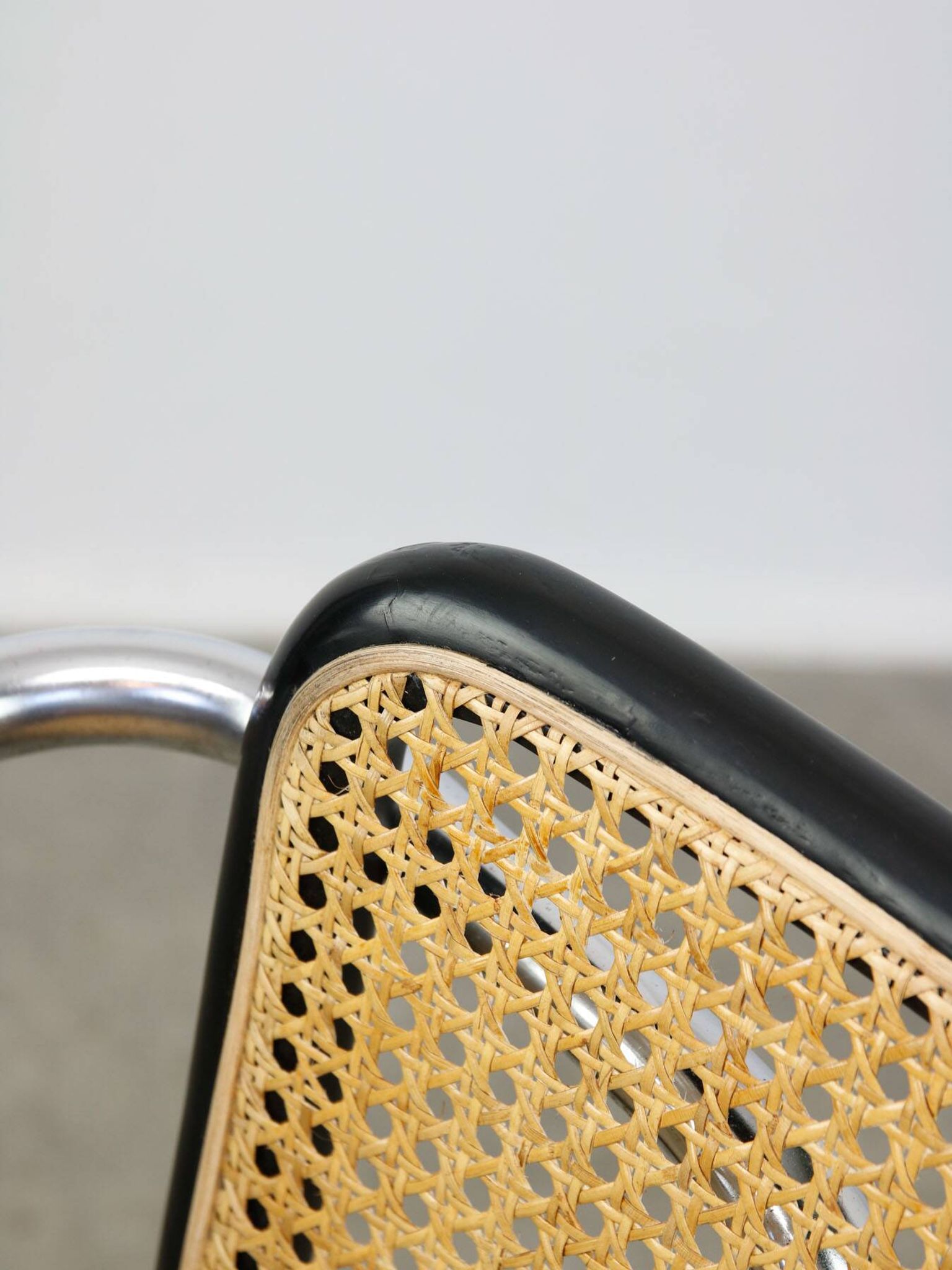 Fauteuil vintage Cesca B64 par Marcel Breuer