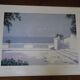 Giorgio Zuppini, Terrace by the Sea with Seagulls, Lithograph, 1970