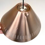 Vintage red Copper aluminium Perforated Hanging Lamp / Pendant