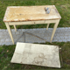 Small vintage farm table 1940 / 50