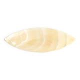 Empty pocket in alabaster, carved stone, 70s