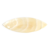 Empty pocket in alabaster, carved stone, 70s