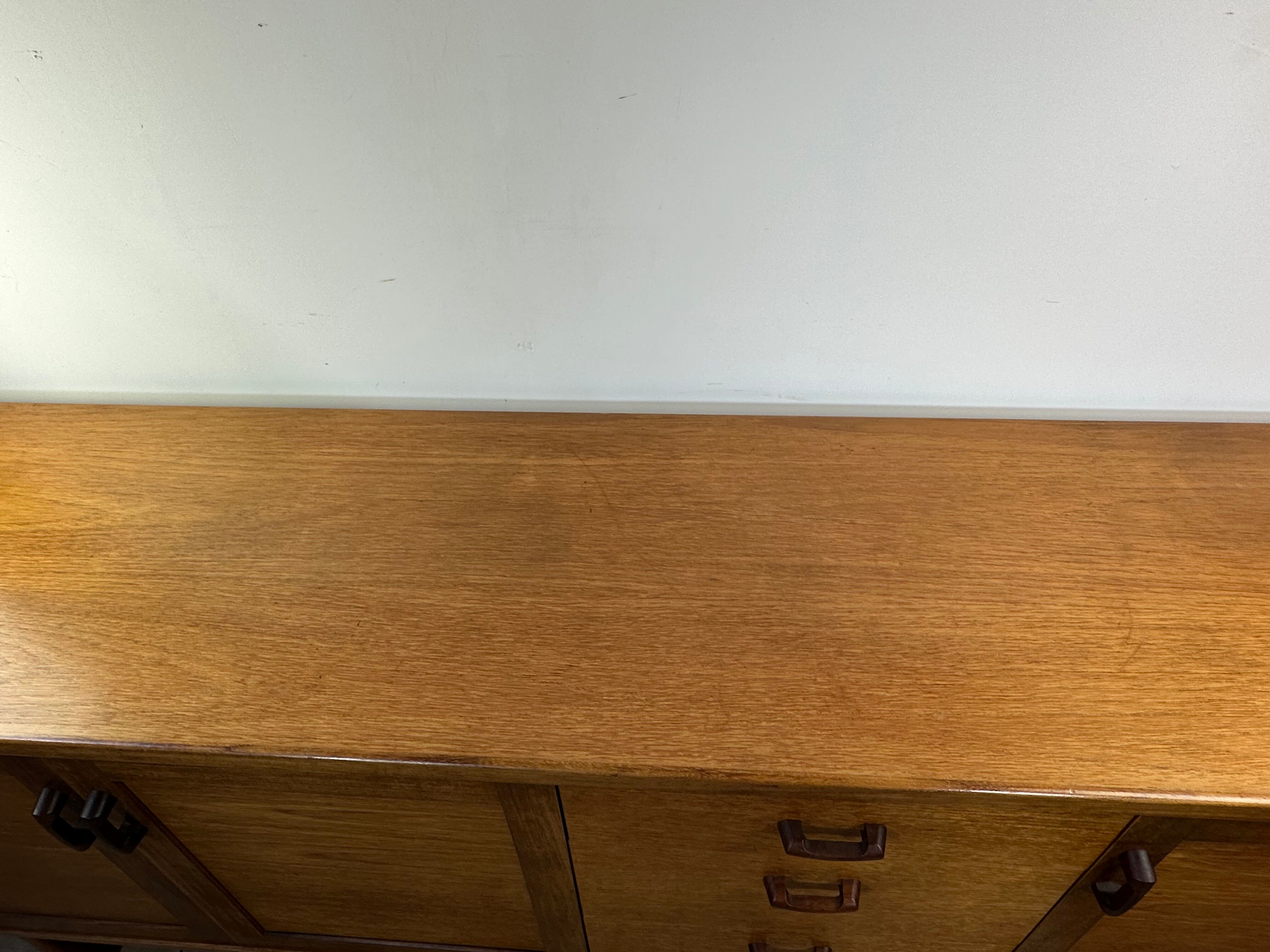Vintage Scandinavian teak sideboard 1970s