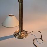 Neoclassical lamp in gilded brass 1940/1950.
