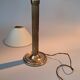 Lampe néoclassique en laiton doré 1940/1950