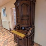 Spanish secretary in solid oak
